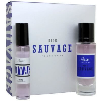 عطر دو قلو جیبی مردانه Adolfo مدل Sauvage کد 2236