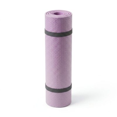 مت یوگا و پیلاتس ضد لغزش طرح برجسته مدل Mint