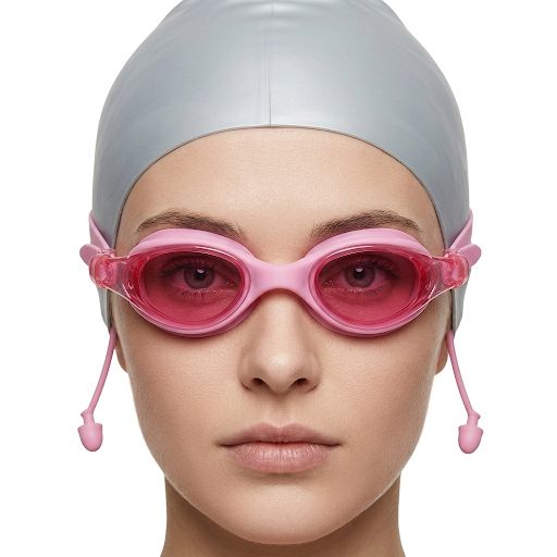 IMG_20260711_151836_199 عینک شنای حرفهای YONGBO مدل گوشگیر دار (رنگ صورتی)